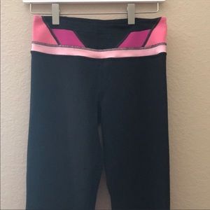 Lululemon Athletica straight leg leggings.